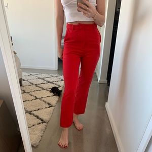 Lovers and friends Red Pants size Small